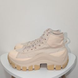 NEW adidas Nizza HI XY22 Unisex Shoes - Halo Ivory/Beige - Size US M8/W9