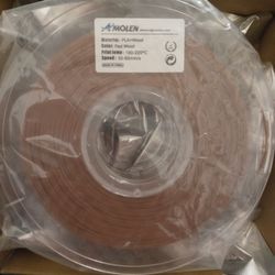AMOLEN PLA- 3D Printer Filement ( Red Wood )