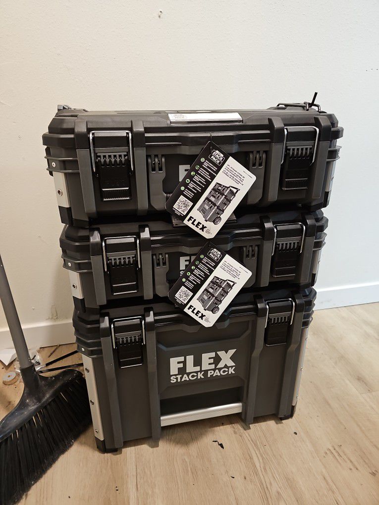Flex Tool Box 3pcs Set