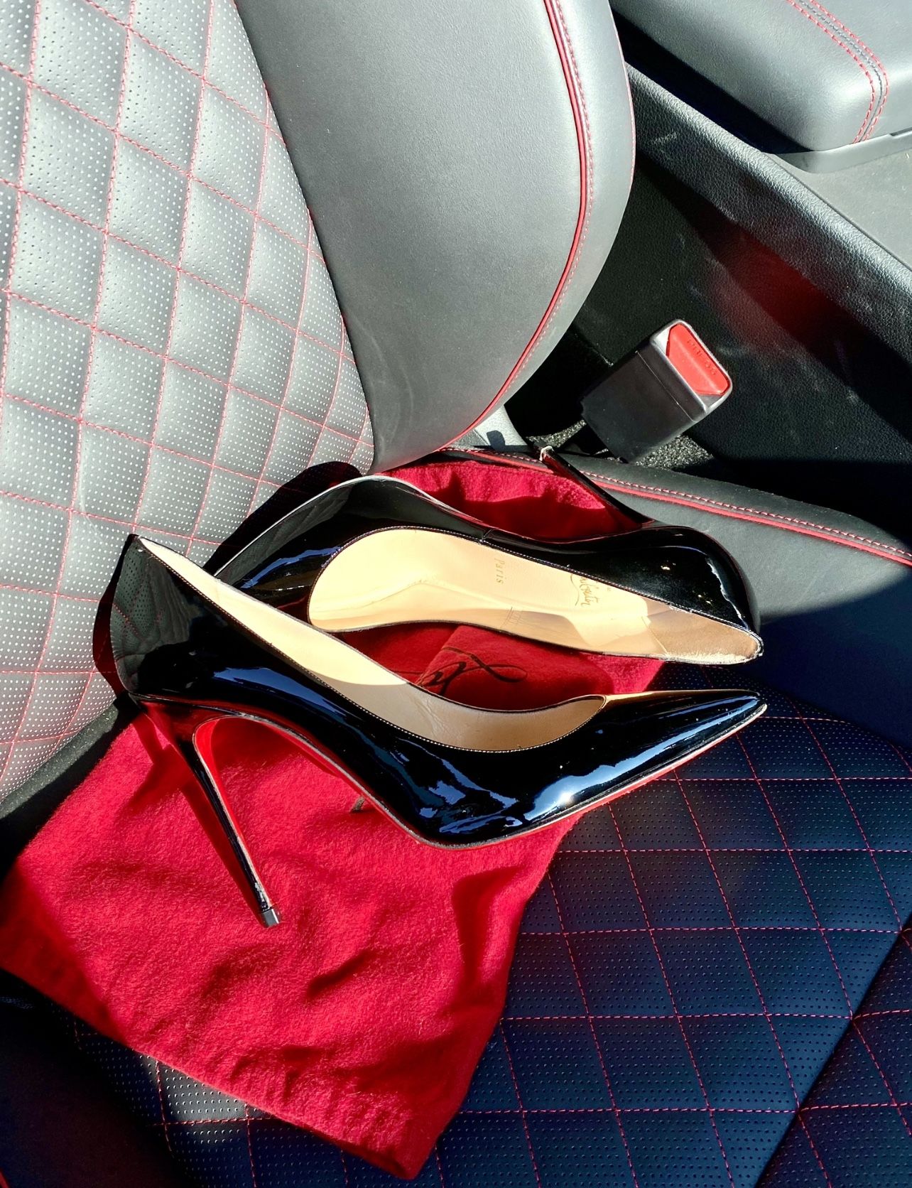 Christian Louboutin Decollete 554 100mm (4 Inches) Heels, Size 41.5