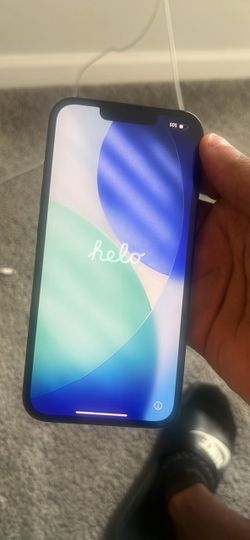 Apple iPhone with Hello Setup Screen
