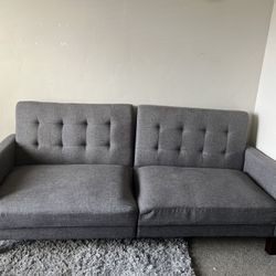 Used Gray Futon