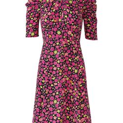 NWT KATE SPADE Marker Floral A-line Dress, size 6/M