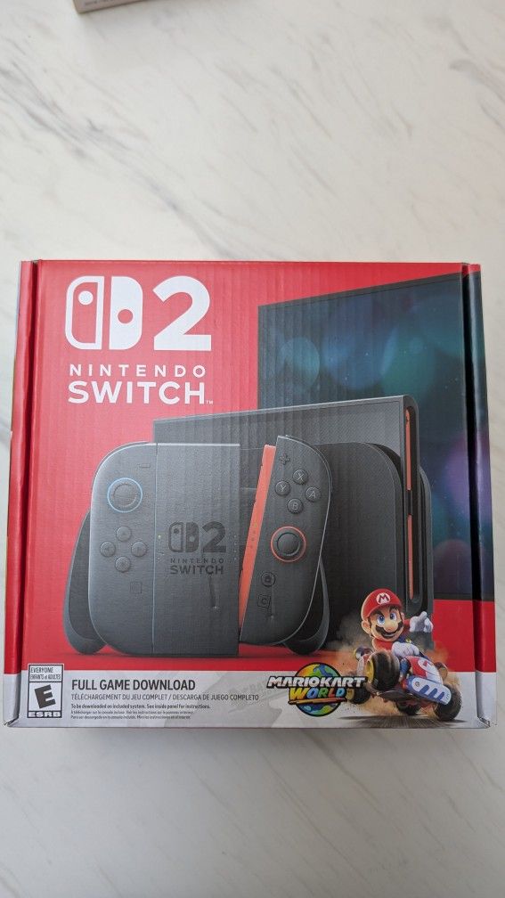 Nintendo Switch 2 Mario Kart Bundle LEGIT NEW & SEALED, READ DESCRIPTION