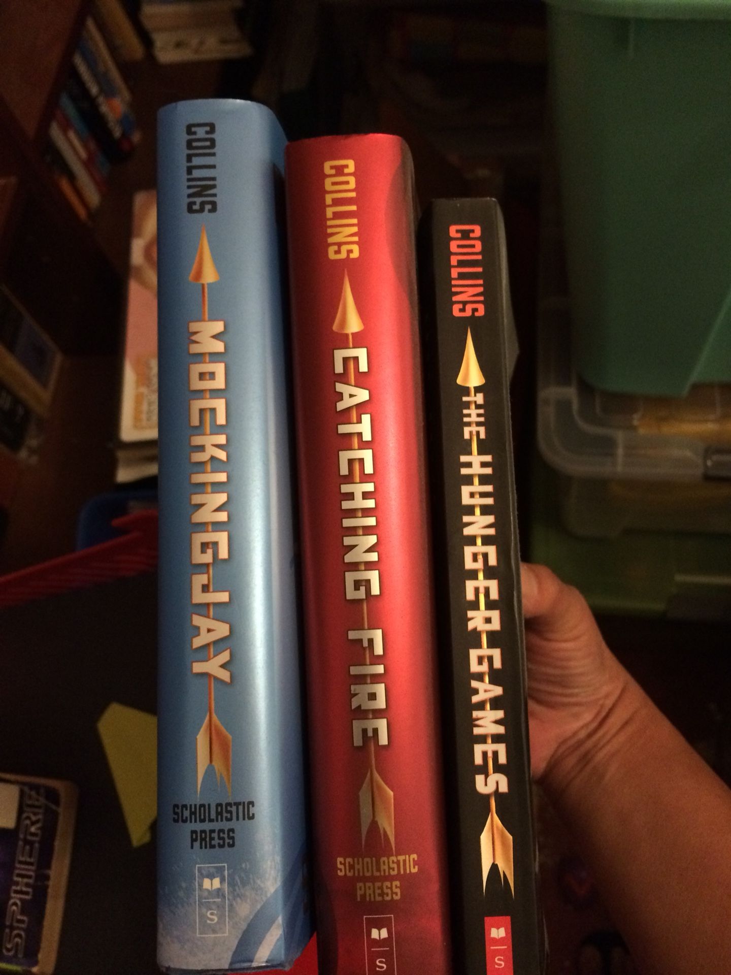 Set of hunger game books