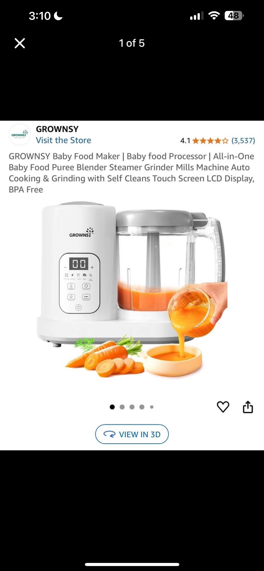 Baby Food Maker