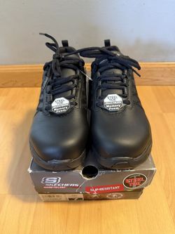 Sketchers Steel Toe Work Shoes, Women’s Size 7