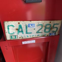 Phillipines License Plate 