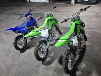 NEED GONE! 2 kawasaki 140r and Yamaha 110 for sale