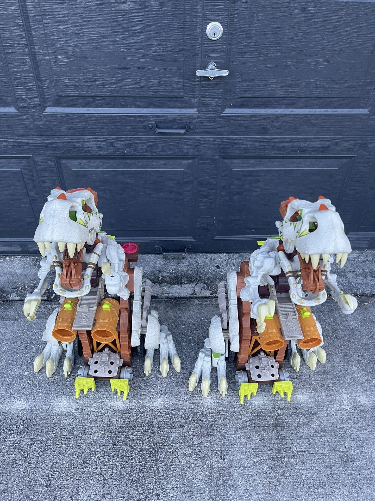 Fisher Price 2 Imaginext Ultra T-Rex Dinosaur With Lights And Sound