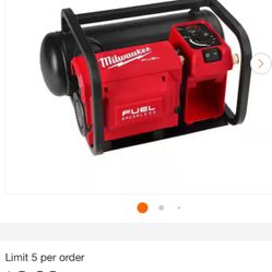 Milwaukee M18 FUEL 18-Volt Lithium-Ion Brushless Cordless 2 Gal. Electric Compact Quiet Compressor (Tool-Only