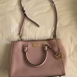 Pink Michael Kors Leather Purse!!!