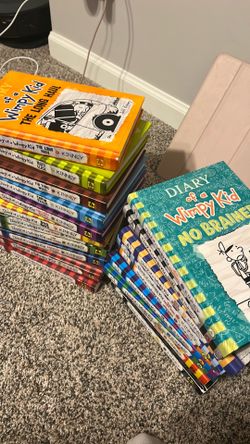 Diary of a Wimpy kid books 1-18