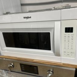 Over The Range Microwave Whirlpool 