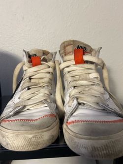 Nike Blazer '77 Jumbo Mid Mens Size 11 White Black Leather Sneakers DD3111-100