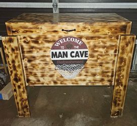 Handmade Wooden Cooler