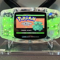 Gameboy Advance Full Custom System (Clear)