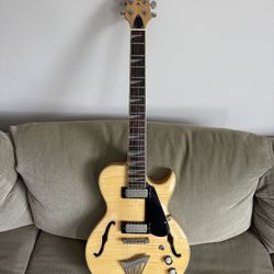 Electric Guitar-Luna Athena Flame