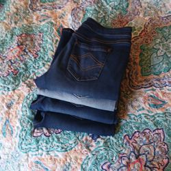 4 Pairs Pajama Jeans Size Med Comfy Jeans