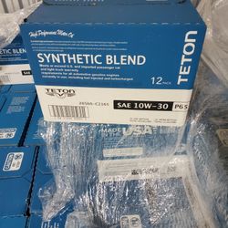 Special Special $38 Only Synthetic Blend Oil Case 12QT 