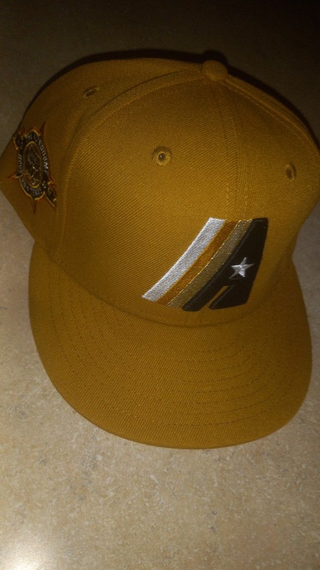Houston Astros baseball team fitted hat