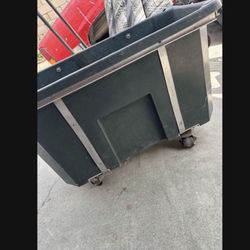 Heavy Duty Cart W Wheels For Transport Of Things Thick Wheels