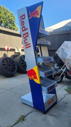 Redbull Display $80.00 OBO Redbull Winter Black Board $50 OBO