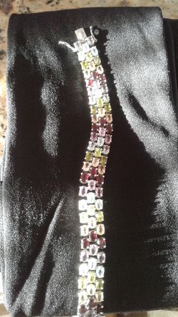 Sterling silver and gemstones