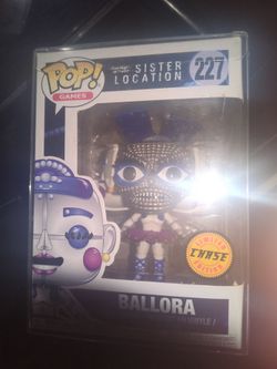 Mint condition ballora sister location number 227 Funko Pop Chase