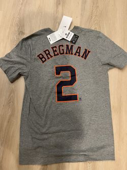 NWT NIKE MLB HOUSTON ASTROS ALEX BREGMAN DRI-FIT JERSEY T-SHIRT Men’s SIZE Small