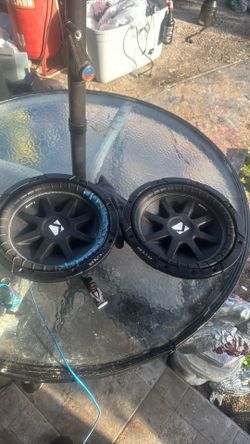 2 10”kicker $100