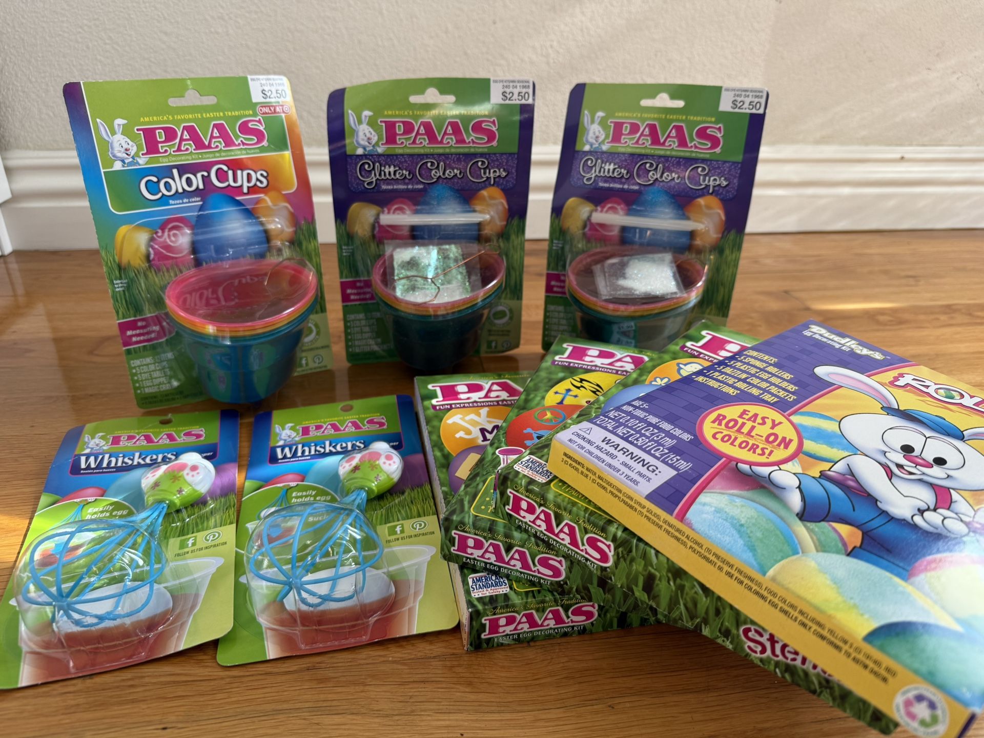 Easter Egg Coloring Kits Whisk & Stencils Kits