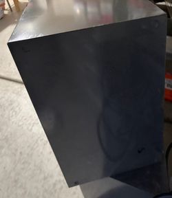 Used Black Steel Enclosure Box 11x11x16 in
