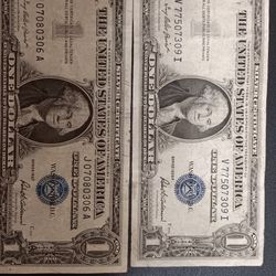 Susan B Dollar Gold Dollars Silver Notes 1963 1 Dollar Bill