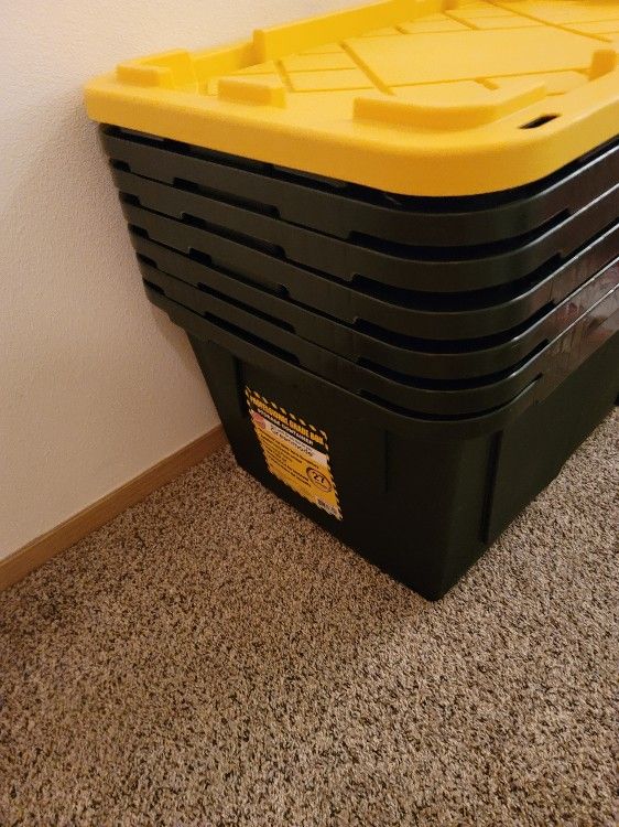 7 Pieces Heavy Duty Storage Containers 