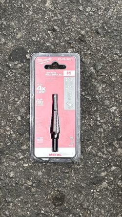 Milwaukee jam free step drill bit #1