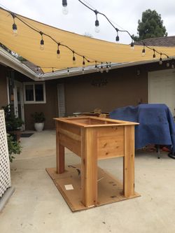 Raised Organic Planter Boxes