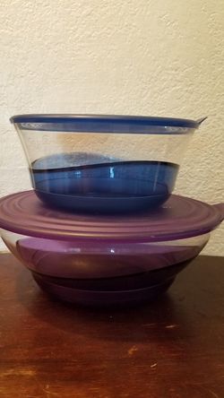 Tupperware Bowls