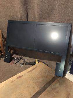 Queen bed headboard- nightstand - small table