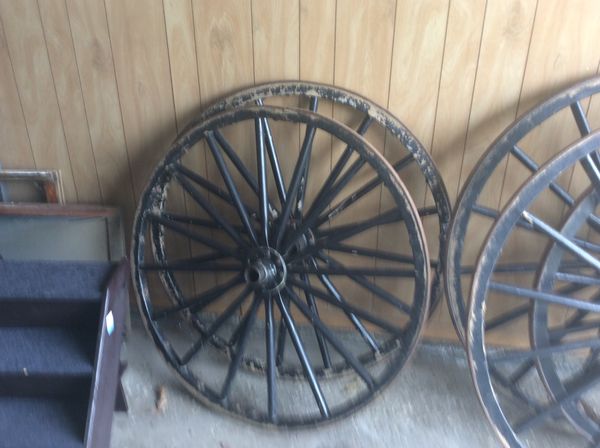Amish Buggy Wheels for Sale in S CHEEK, NY - OfferUp