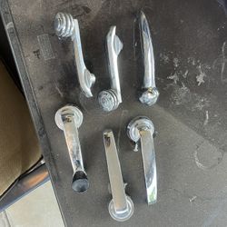 Vintage 40’s Plymouth Chrome Door Handles