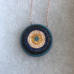 Evil eye pendant