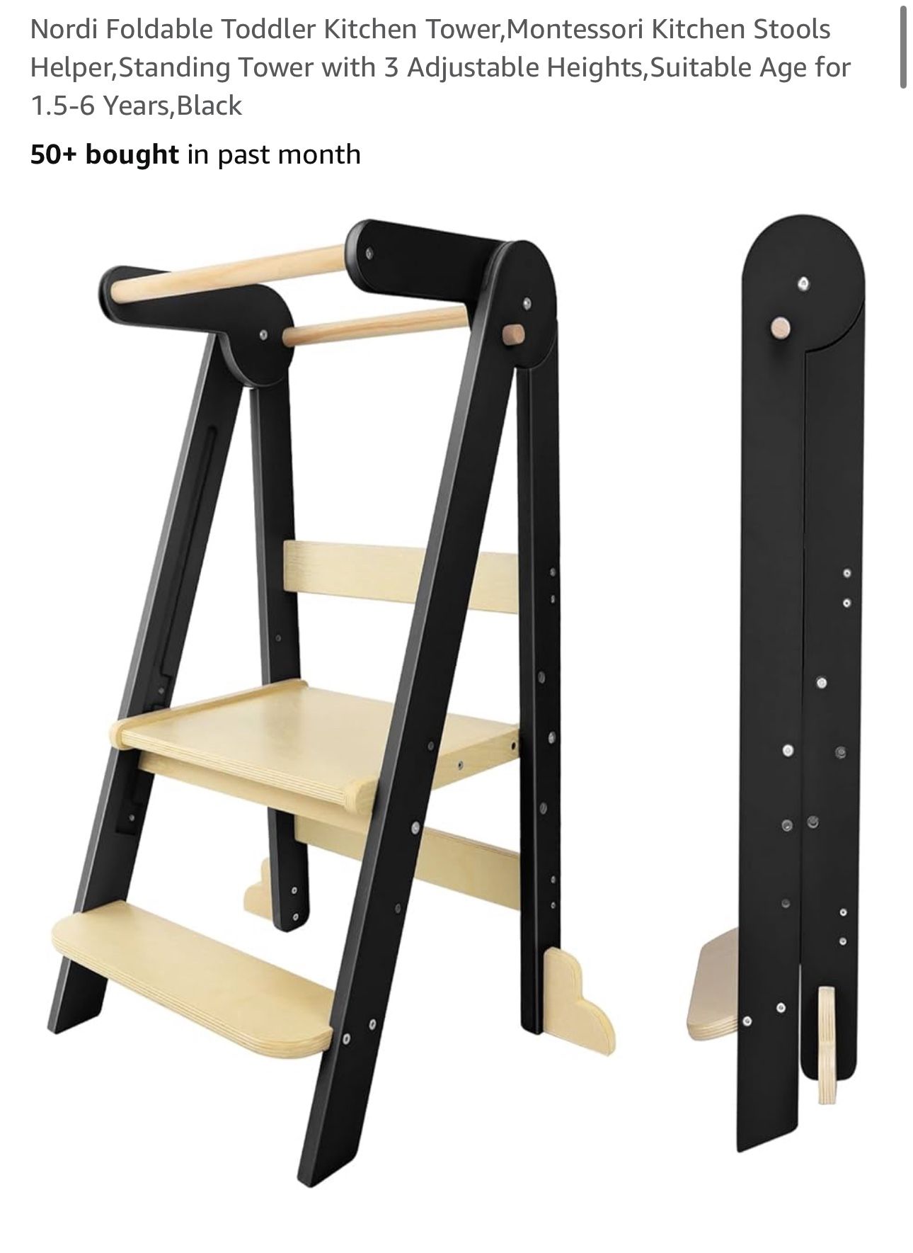 Nordi Foldable Toddler Kitchen Tower