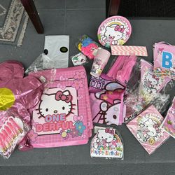 Hello Kitty Birthday Decoration