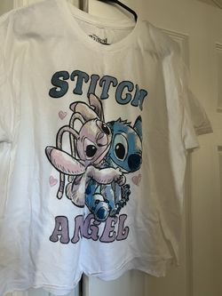 Stitch &Angel Shirt $5