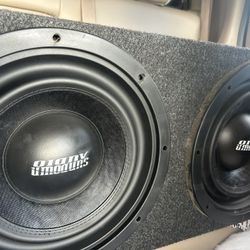 12 Inch Sundown Subwoofers 