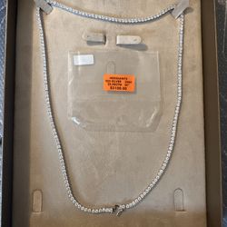 Moissanite Tennis Chain 