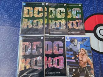 DC K.O complete 1-5 1st print $40
