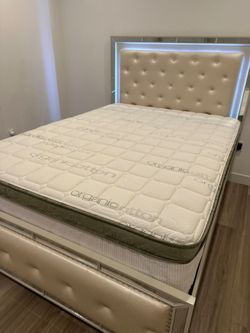Queen Size Pillow Top Mattress New
