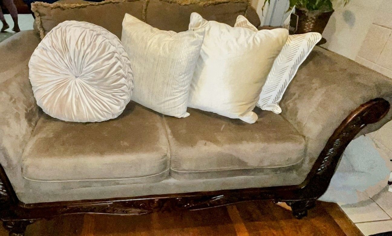 Sofa & Loveseat / 50 Inch TV for Sale in Gillem Enclave, GA OfferUp